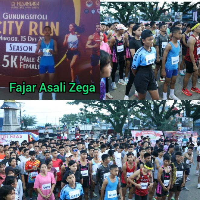 
					Fajar Asali Zega (12) kelas VIII SMPN 1 Lotu merasa bahagia dan penuh ucapan syukur dan terus semangat karena menurutnya,ikut Fun Run 