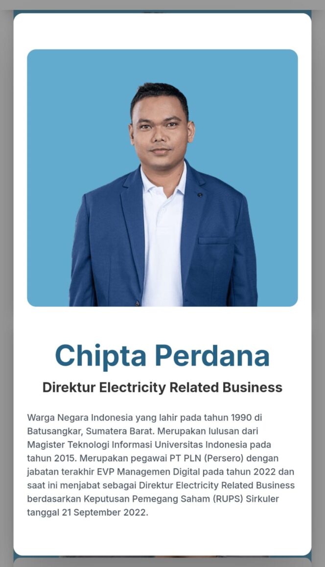 
					4 Tahun Direkrut Lewat Jalur Pro Hire Karirnya di PLN Melesat Cepat, Siapa Chipta Perdana?