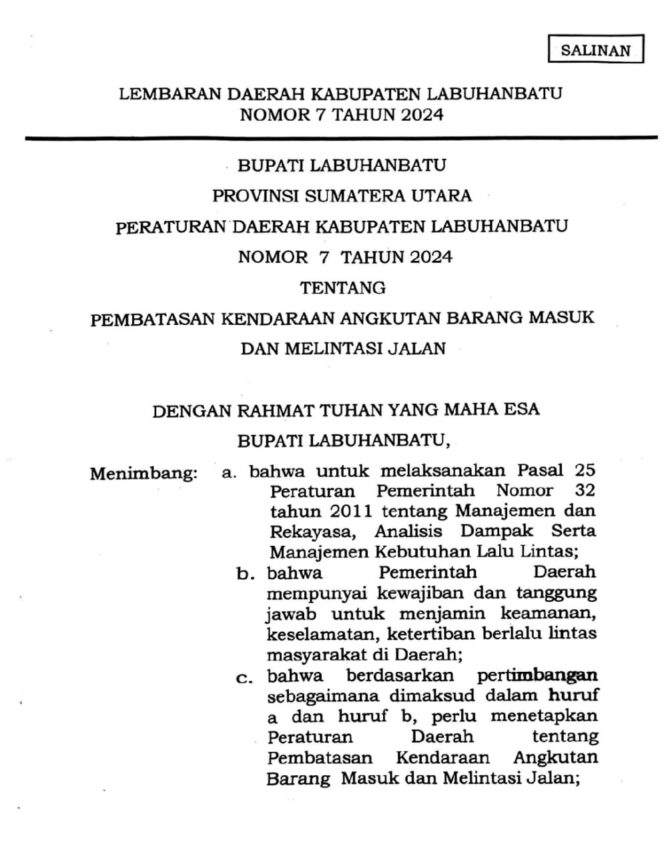 
					Apindo Sumut Desak Evaluasi Perda Pembatasan Angkutan Barang di Labuhanbatu