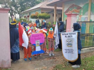 TKIT Al Hiya Sambut Ramadhan Dengan Melaksanakan Pawai(Madan)