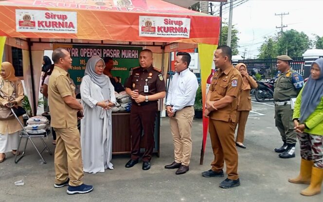 
					Gebyar Pasar Murah Bersama Hj. Bunda Indah dan Kejari Deli Serdang 