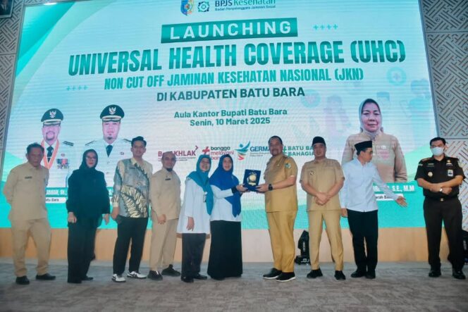 
					Bupati Batu Bara Launching Program UHC, Masyarakat Bisa Berobat Gratis