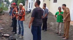 Pemantauan Mpc PP DeliSerdang bantu bersihkan puing puing bekas kebakaran 