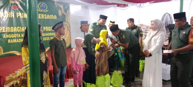 
					Koramil 06 Bahorok Salurkan Zakat Profesi Kepada 70 Warga Kurang Mampu