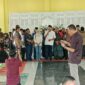 Kunjungan korban kebakaran