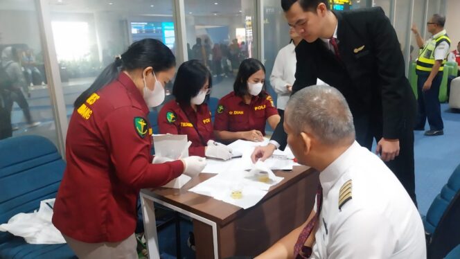 
					Ops Ketupat Toba 2025 Polresta Deli Serdang Gelar Tes Urine di Bandara KNIA
