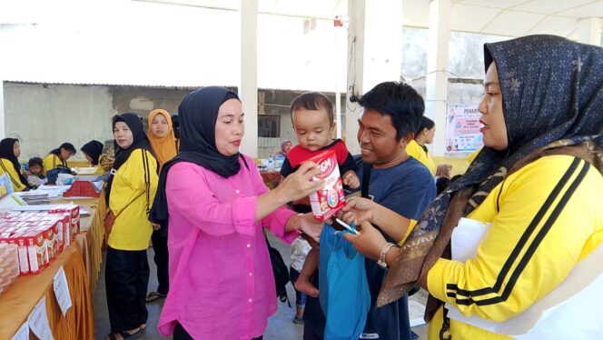 
					Tingkatkan Kesehatan Masyarakat, Pemdes Sampe Raya Gelar Posyandu Balita Sehat