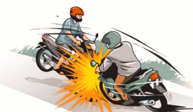 
					Dua Sepeda Motor Laga Kambing di Deli Serdang, Satu Pelajar Tew4s