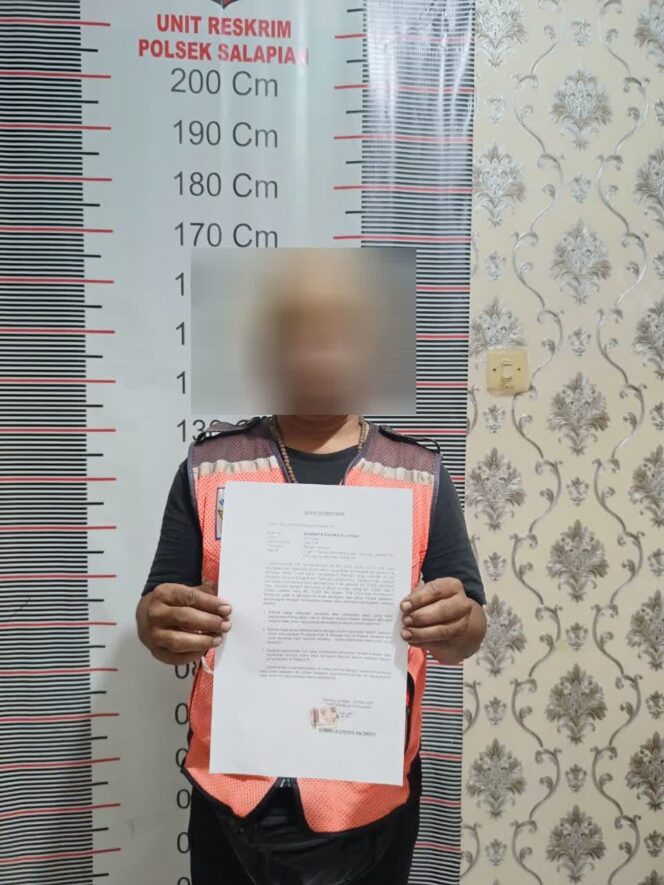 
					Viral di Medsos, Polsek Salapian Amankan Pelaku Pungli 