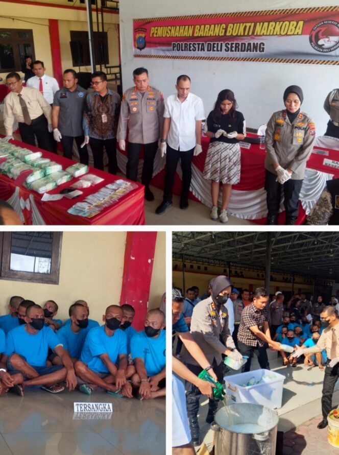 
					Jaringan Narkoba Lama Kembali Beraksi, Satnarkoba Polresta Deli Serdang Sikat Pengedar