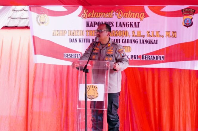 
					Kunker di Wilayah Hukum Polsek, Ini Pesan Kapolres Langkat