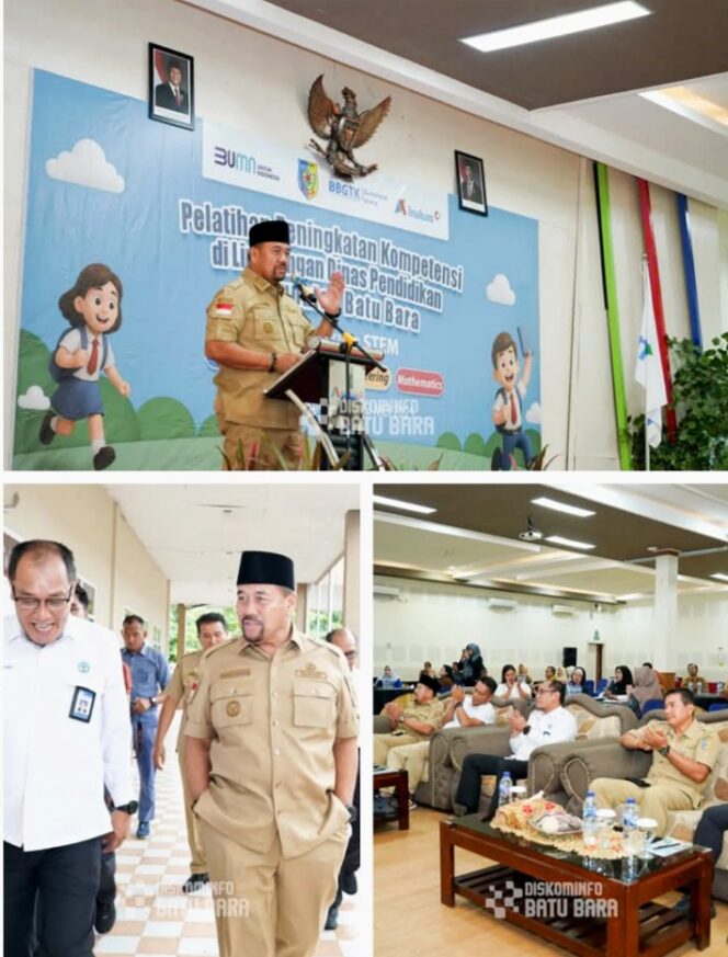 
					Bupati Baru Bara Hadiri Pelatihan Peningkatan Kompetensi Kepala Sekolah