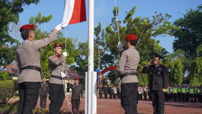 
					Polres Langkat Gelar Upacara Peringatan Hari Lahir Pancasila
