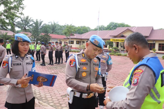 
					Jelang HUT Bhayangkara Polri, Provos Polda Sumut Gelar Gaktibplin