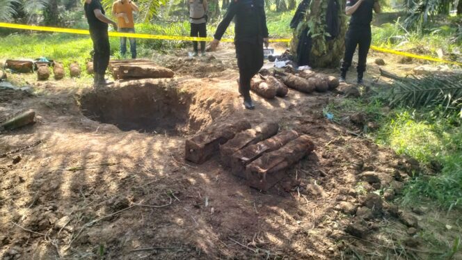 
					Polda Sumut Musnahkan Bom Mortir di Areal Perkebunan