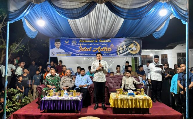 
					Ricky Anthony Buka Festival Gema Takbir Idul Adha 1446 H