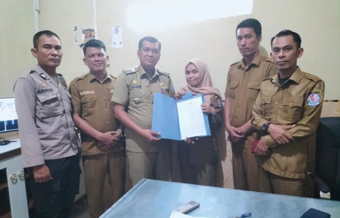 					Sah!! Putri Ananda Nabawi jabat Kadus VI Desa Dalu Sepuluh A