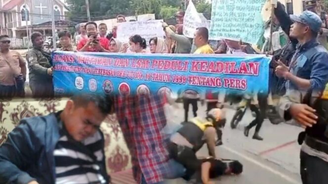 
					Sikap Arogan dan Brutal APH Amankan Demonstrasi Tuai Kecaman