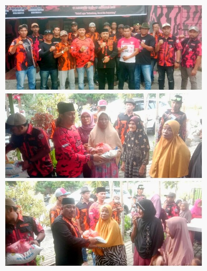 
					Rayakan HUT RI ke 80 Pemuda Pancasila Ranting Dalu Sepuluh A Gelar Baksos