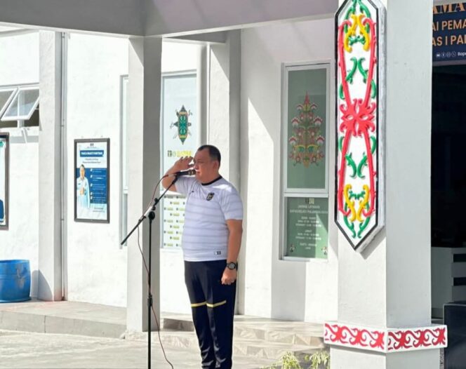 
					Jelang Libur Panjang, Bapas Palangka Raya Gelar Apel Pagi Rutin