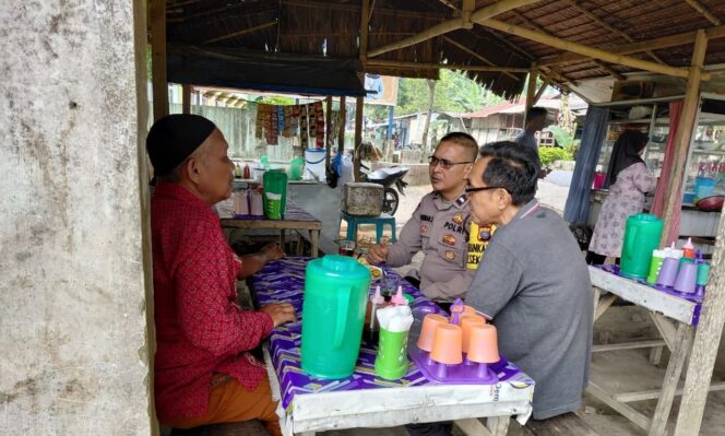 
					Aipda Diswan Sambangi Warga, Sampaikan Pesan Kamtibmas
