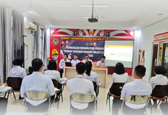 
					Rutan Labuhan Deli Bekali dan Sosialisasi Tupoksi Kepada 12 CPNS