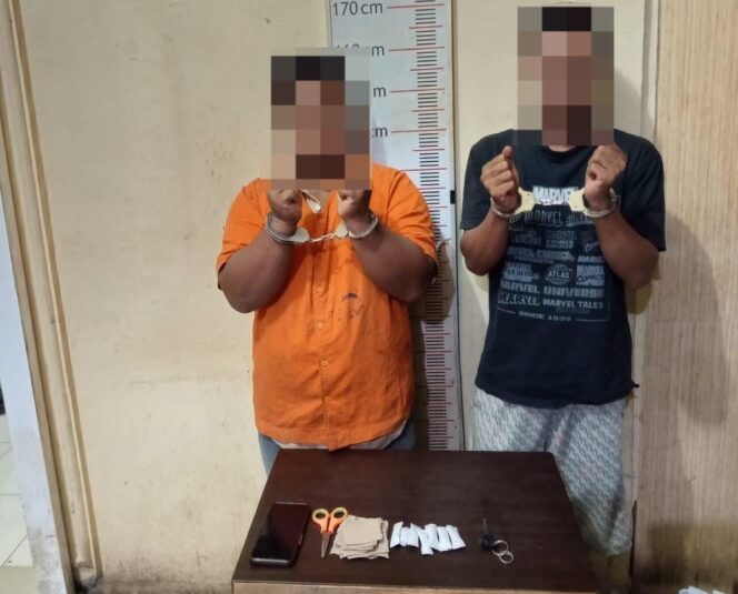 
					Polres Langkat Ciduk Dua Pelaku Narkotika di Padang Tualang