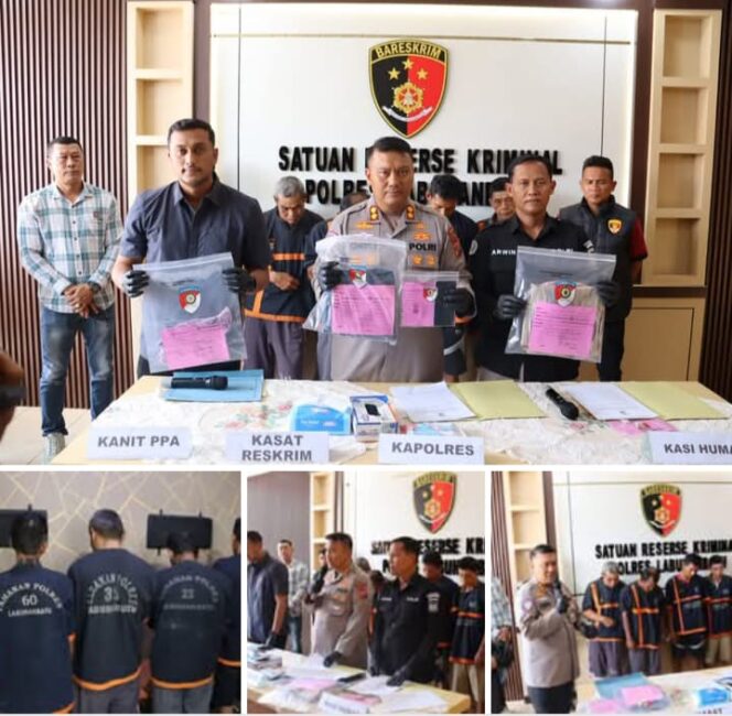 
					Polres Labuhanbatu Tangkap 4 Orang Pelaku Cabul