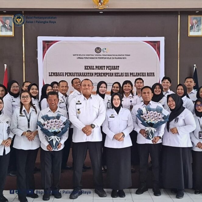 
					Kabapas Palangka Raya Hadiri Pisah Sambut Lapas Perempuan Kelas IIA