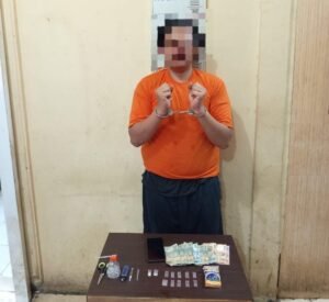 Satres Narkoba Polres Langkat Ciduk MH berserta Barang Bukti Sabu Dan Uang Tunai