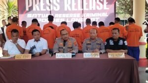 Sat Reskrim Polres Langkat Ungkap 13 Kasus Tindak Pidana dengan 15 Tersangka