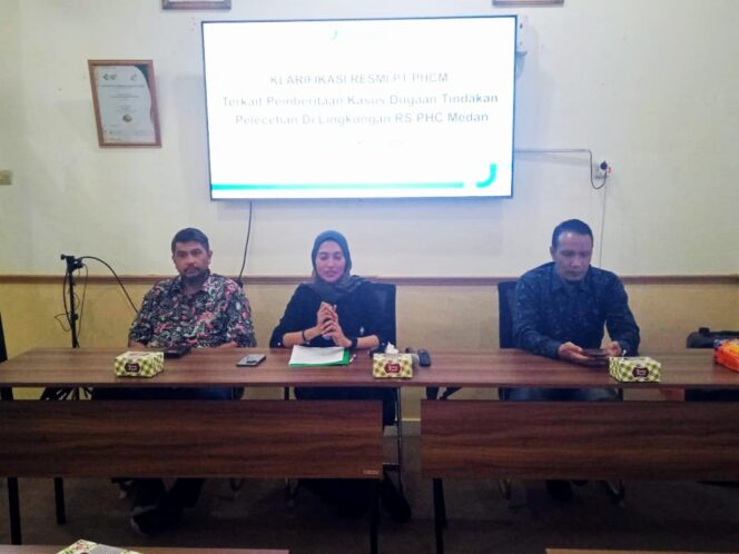 
					Diduga Lakukan Pelecehan, Kepala RS PHC Medan di Non Aktifkan
