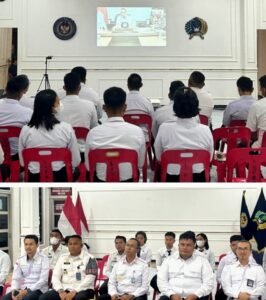 Kalapas Labuhan Ruku bersama Jajaran Ikuti Rapat Penguatan Tupoksi Petugas
