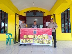 Polsek Jajaran Polres Langkat Gelar Pengamanan Rumah Ibadah