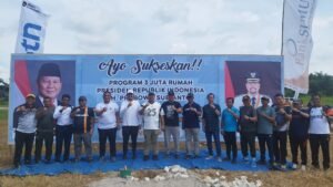 Kalapas Labuhan Ruku Hadiri Peletakan Batu Pertama Perumahan Batubara Bahagia
