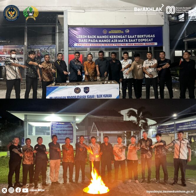 
					Antisipasi Gangguan Kamtib, Lapas Binjai Laksankan Razia Rutin