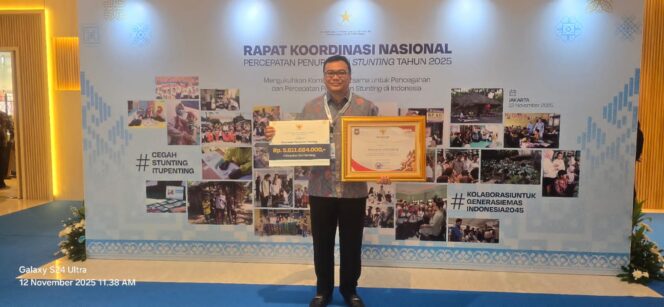 
					Deli Serdang Raih Penghargaan Daerah Berkinerja Baik Pencegahan Stunting 