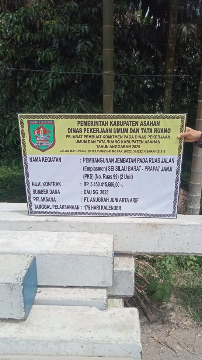 
					Rekanan Pembangunan Jembatan Terancam Putus Kontrak, Target Tidak Tercapai