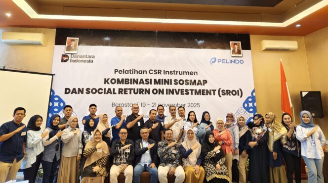 
					Pelindo Regional 1 Gelar Pelatihan Instrumen CSR Mini Sosmap dan SROI