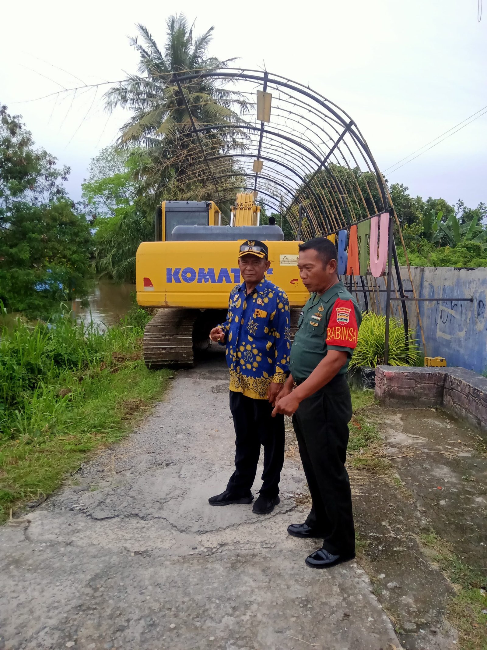 Alat Berat Mulai Turun, Normalisasi Sungai di Bakaran Batu Resmi Dimulai