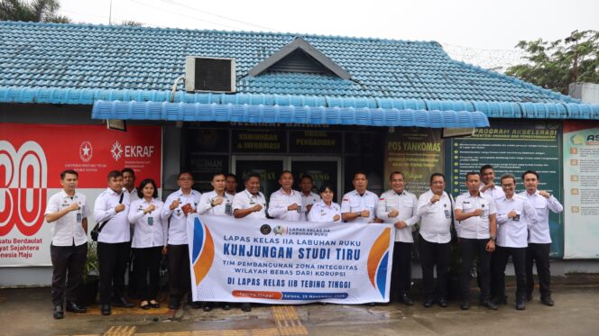 
					Lapas Labuhan Ruku Lakukan Studi Tiru ke Lapas Tebing Tinggi