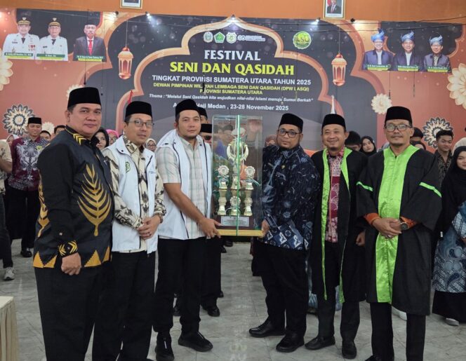 
					Bupati Deli Serdang Apresiasi Prestasi Besar di Ajang Festival Seni dan Qasidah Sumut 2025