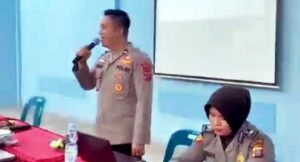 Polres Pelabuhan Belawan Sosialisasikan Penerimaan Siswa Baru SMA Kemala Taruna Bhayangkara