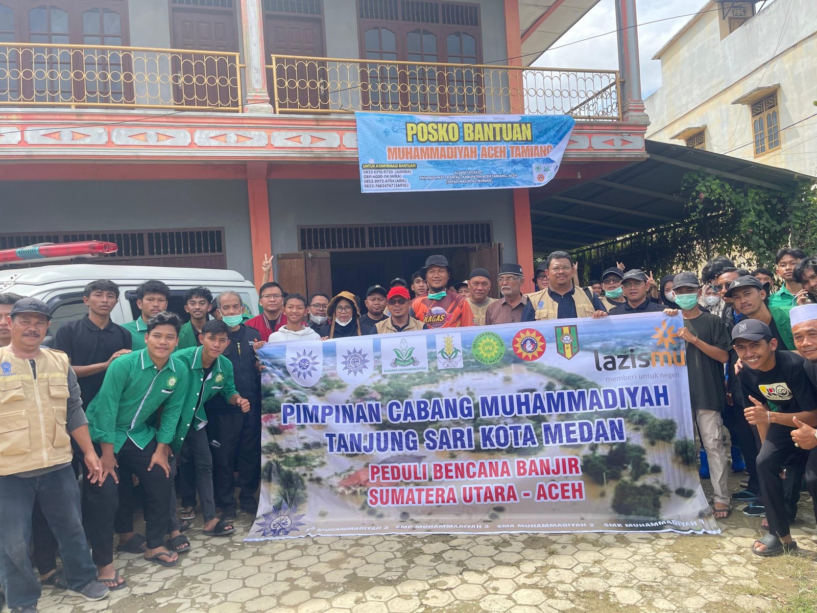 AKSI NYATA MUHAMMADIYAH: Bantuan Kemanusiaan dari Muhammadiyah Tanjung Sari Medan Menembus Keprihatinan Aceh Tamiang.