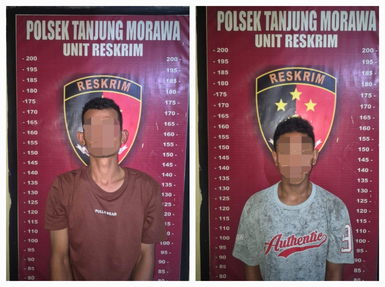 “Buntuti pelaku Curanmor , Polresta Deli Serdang Polsek Tanjung Morawa berhasil membekuk 2 pelakunya