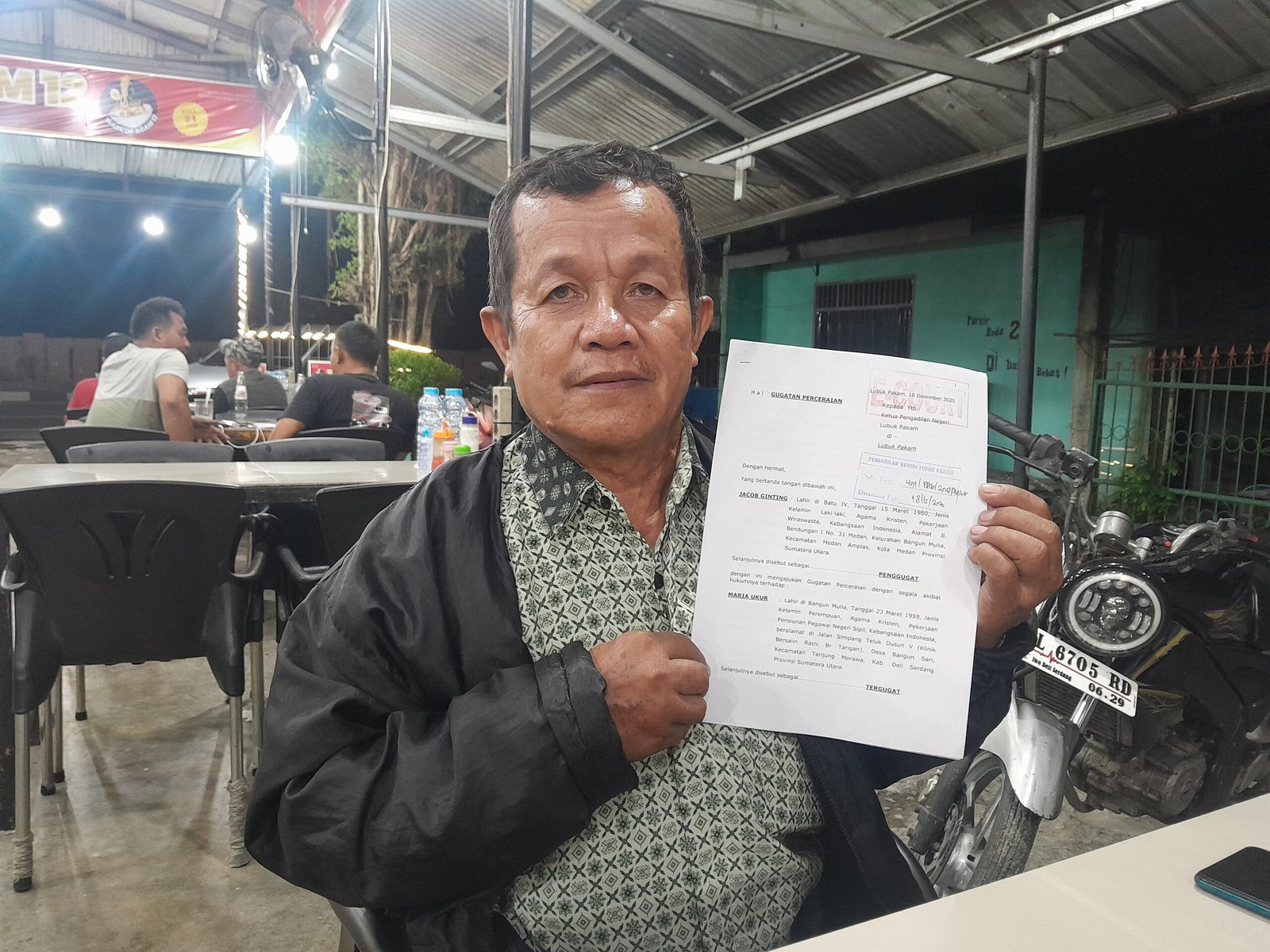 Enam Kali Sidang Cerai Belum Ada Putusan, Jacob Ginting Keluhkan Proses Berlarut di PN Lubuk Pakam