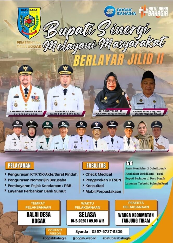 
					Bapenda Batu Bara Kembali Membuka Layanan Pajak Daerah Dalam Program Berlayar Di Desa Bogak