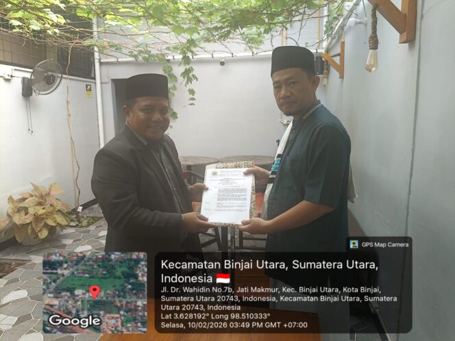 
					PW FORMULA Sumut Serahkan SK Kepengurusan PC FORMULA Kota Binjai