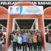 FOTO: Bupati Deli Serdang, dr H Asri Ludin Tambunan meresmikan TPI Bagan Percut, Kecamatan Percut Sei Tuan, Jumat (13/2/2026). Keberadaan TPI tersebut diharapkan bisa menambah semangat nelayan dan mendatangkan lebih banyak lagi pembeli. (Foto Diskominfostan Deli Serdang)