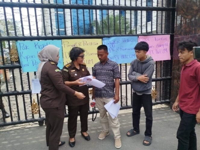 
					Gedor Kejati Sumut, PB ALAMP AKSI Desak Pengusutan Dugaan Korupsi Raksasa di PT Inalum dan BSI